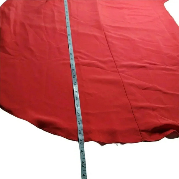 Rachel Rachel Roy size 3X orange Cold-Shoulder Shift Dress Elastic neck Women's - Picture 8 of 11